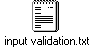 input validation.txt